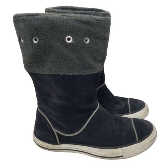 Converse Chuck Taylor All Star Womens 7 Black Canv - Picture 2 of 9